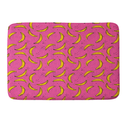 Holli Zollinger folka banana Memory Foam Bath Mat