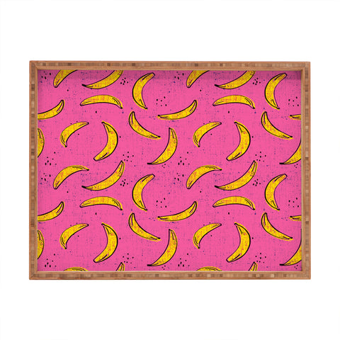 Holli Zollinger folka banana Rectangular Tray