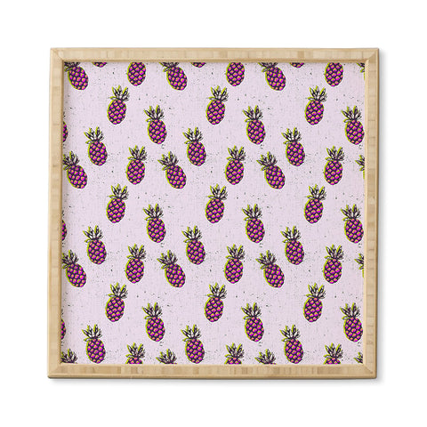 Holli Zollinger folka pineapple Framed Wall Art