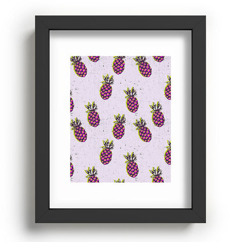 Holli Zollinger folka pineapple Recessed Framing Rectangle