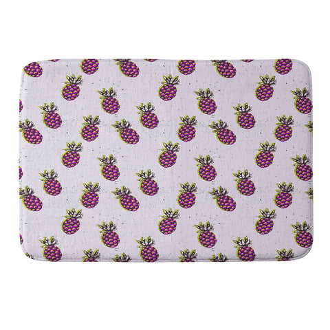Holli Zollinger folka pineapple Memory Foam Bath Mat