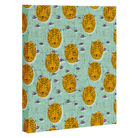 Holli Zollinger folka tiger eye Art Canvas