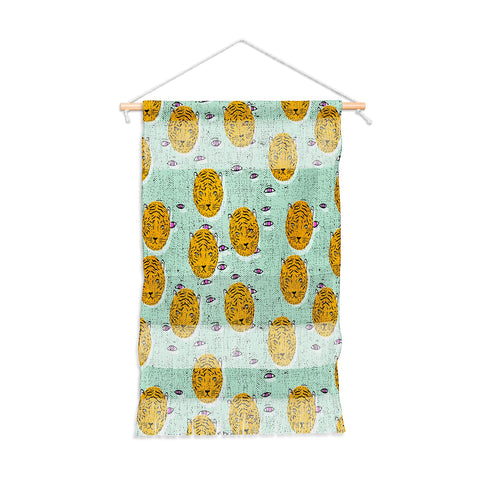 Holli Zollinger folka tiger eye Wall Hanging Portrait