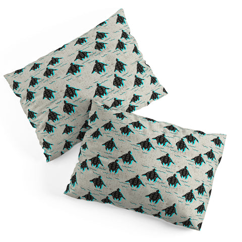 Holli Zollinger folka turtle Pillow Shams