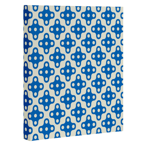 Holli Zollinger Four Dot Blue Art Canvas