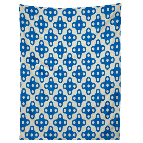 Holli Zollinger Four Dot Blue Tapestry