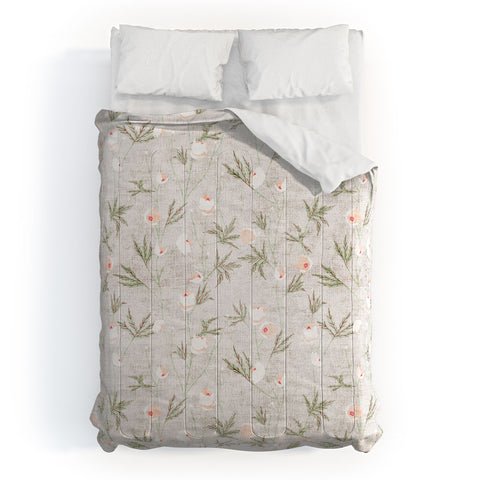 Holli Zollinger FRENCH LINEN ANEMONE LIGHT Comforter