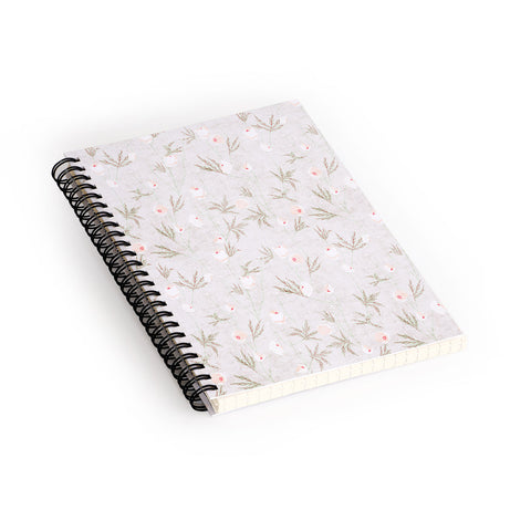 Holli Zollinger FRENCH LINEN ANEMONE LIGHT Spiral Notebook