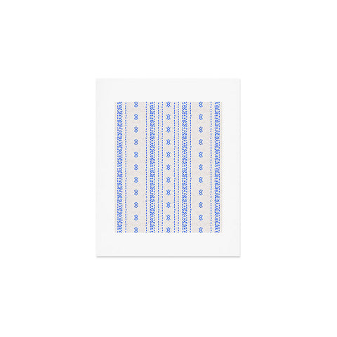 Holli Zollinger FRENCH LINEN BOHO STRIPE Art Print