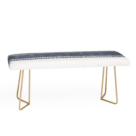 Holli Zollinger FRENCH LINEN CHAMBRAY TASSEL Bench