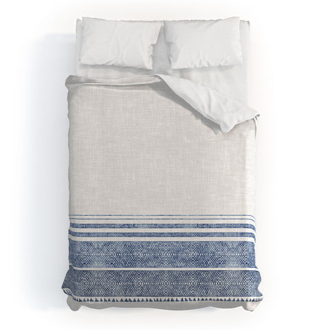 Holli Zollinger FRENCH LINEN CHAMBRAY TASSEL Duvet Cover