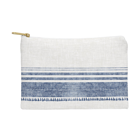 Holli Zollinger FRENCH LINEN CHAMBRAY TASSEL Pouch