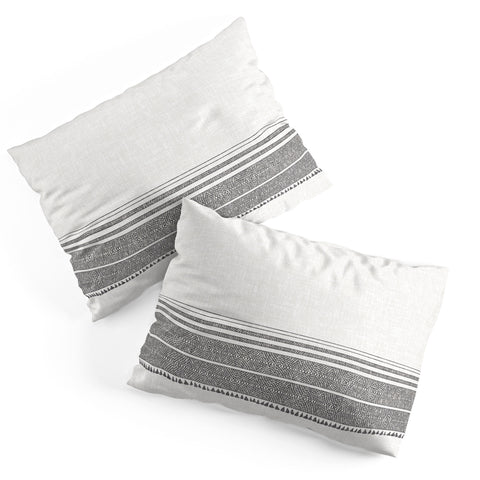 Holli Zollinger FRENCH LINEN CHARCOAL TASSEL Pillow Shams