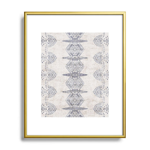 Holli Zollinger FRENCH LINEN ERIS Metal Framed Art Print