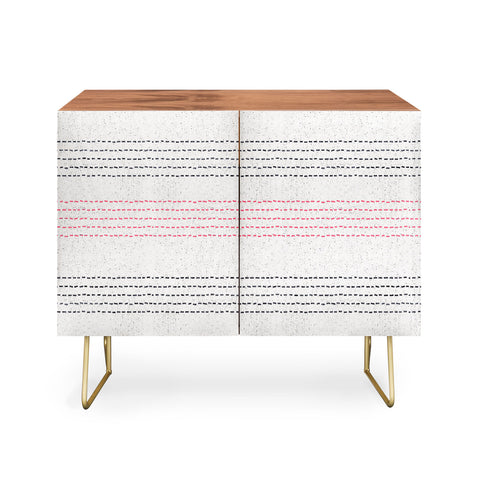 Holli Zollinger FRENCH LINEN GEO STRIPE Credenza