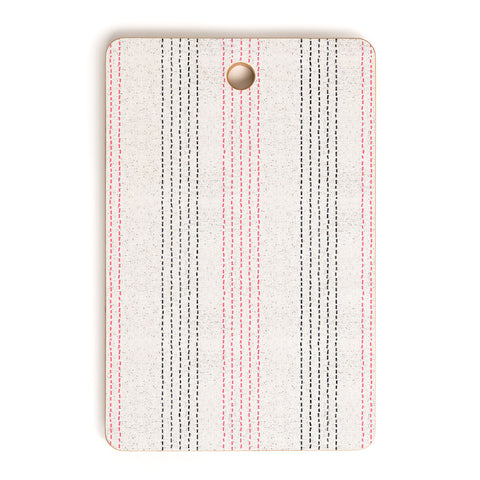 Holli Zollinger FRENCH LINEN GEO STRIPE Cutting Board Rectangle