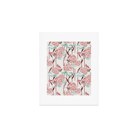 Holli Zollinger FRENCH LINEN HYDRANGEA Art Print