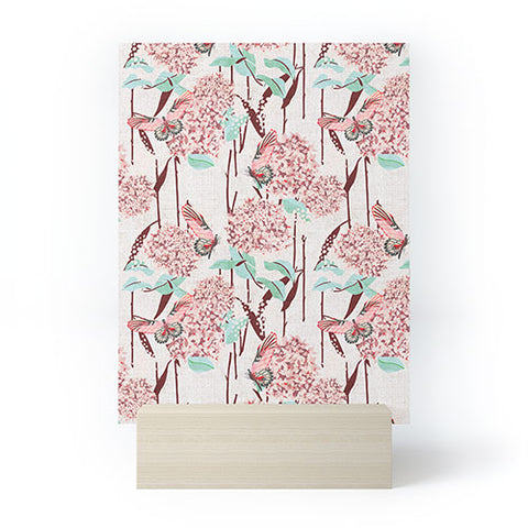 Holli Zollinger FRENCH LINEN HYDRANGEA Mini Art Print