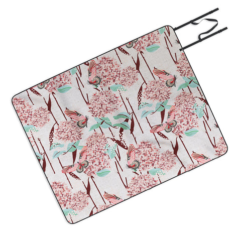 Holli Zollinger FRENCH LINEN HYDRANGEA Picnic Blanket