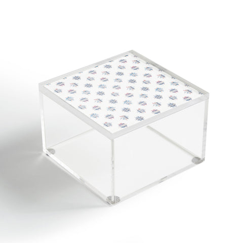 Holli Zollinger FRENCH LINEN IKAT DOT Acrylic Box