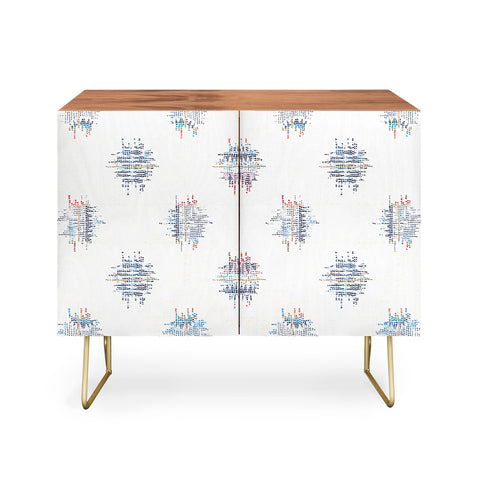 Holli Zollinger FRENCH LINEN IKAT DOT Credenza
