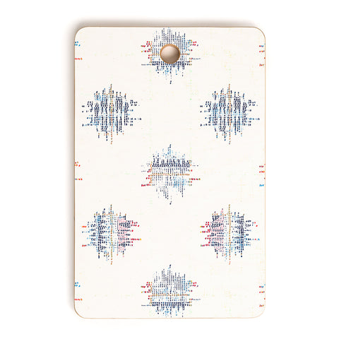 Holli Zollinger FRENCH LINEN IKAT DOT Cutting Board Rectangle