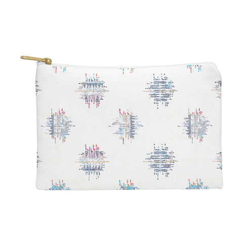 Holli Zollinger FRENCH LINEN IKAT DOT Pouch