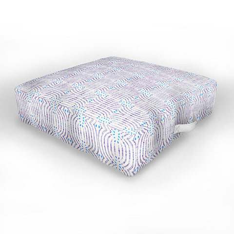 Holli Zollinger FRENCH LINEN LOOP Outdoor Floor Cushion