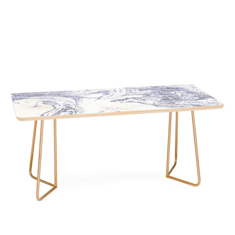 Holli Zollinger FRENCH LINEN MARBLE Coffee Table