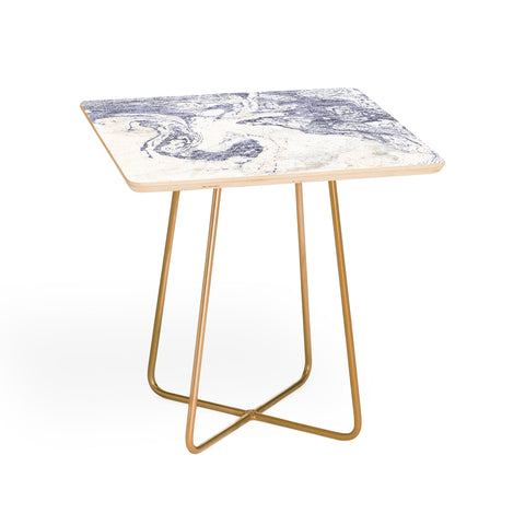 Holli Zollinger FRENCH LINEN MARBLE Side Table