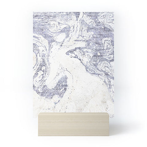 Holli Zollinger FRENCH LINEN MARBLE Mini Art Print