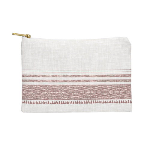 Holli Zollinger FRENCH LINEN SANDSTONE TASSEL Pouch