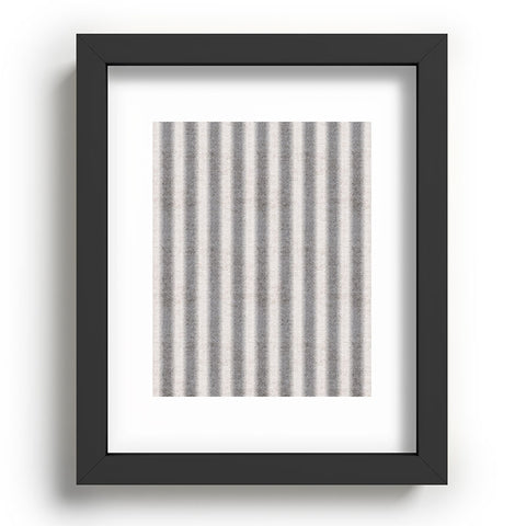 Holli Zollinger FRENCH LINEN SEASIDE STRIPE Recessed Framing Rectangle