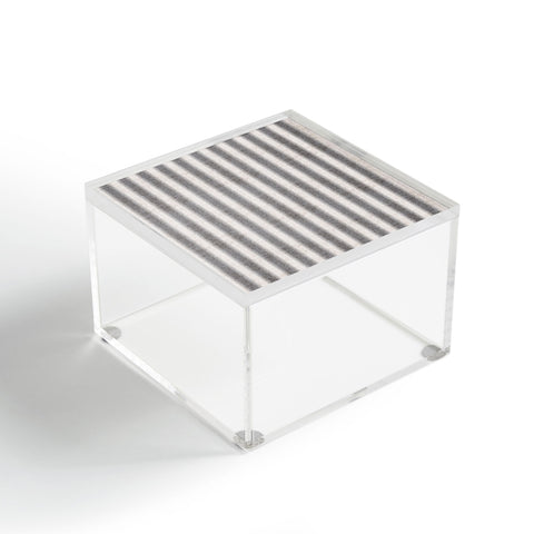 Holli Zollinger FRENCH LINEN SEASIDE STRIPE Acrylic Box