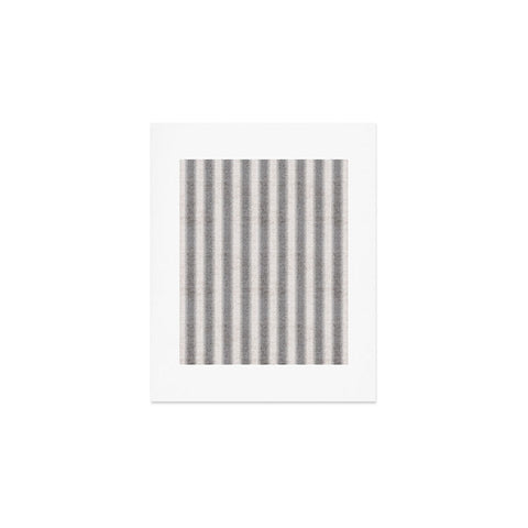 Holli Zollinger FRENCH LINEN SEASIDE STRIPE Art Print