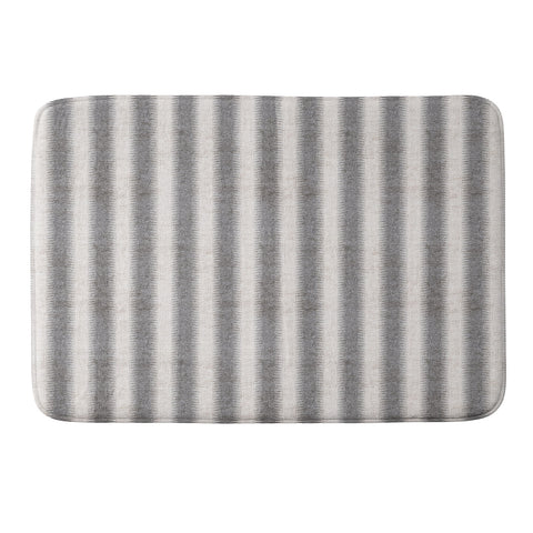 Holli Zollinger FRENCH LINEN SEASIDE STRIPE Memory Foam Bath Mat