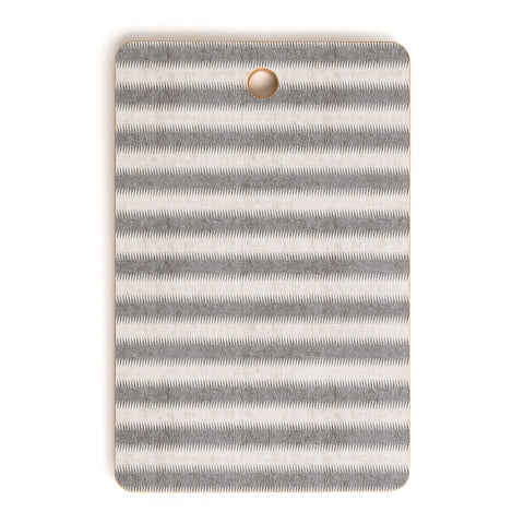 Holli Zollinger FRENCH LINEN SEASIDE STRIPE Cutting Board Rectangle