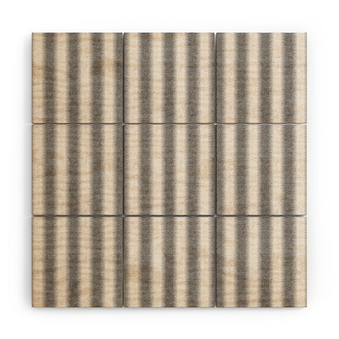 Holli Zollinger FRENCH LINEN SEASIDE STRIPE Wood Wall Mural