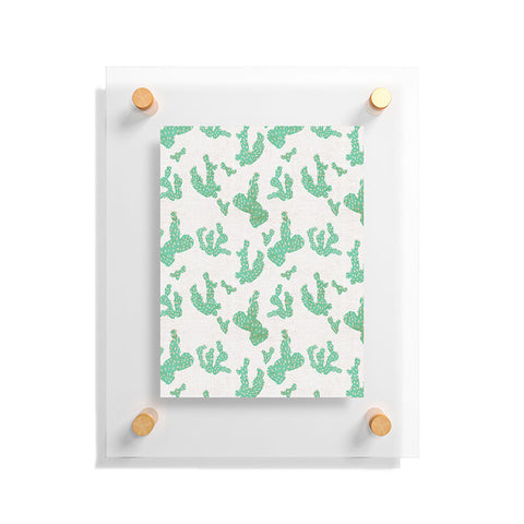 Holli Zollinger FRENCH LINEN SEDONA CACTUS Floating Acrylic Print