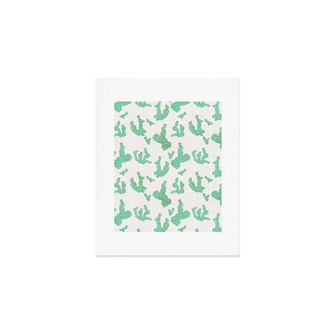 Holli Zollinger FRENCH LINEN SEDONA CACTUS Art Print