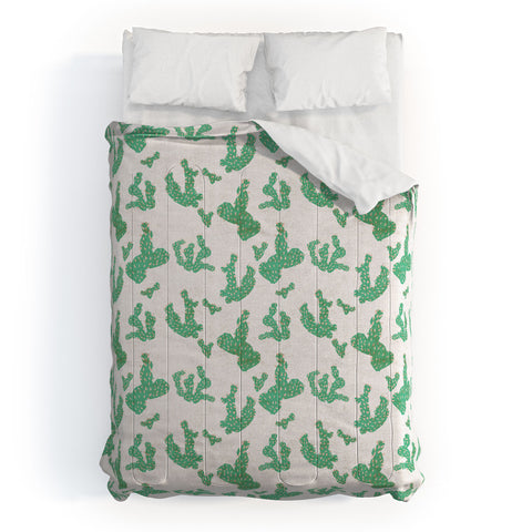 Holli Zollinger FRENCH LINEN SEDONA CACTUS Comforter
