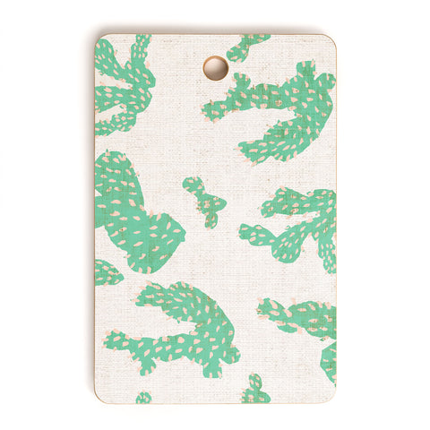 Holli Zollinger FRENCH LINEN SEDONA CACTUS Cutting Board Rectangle