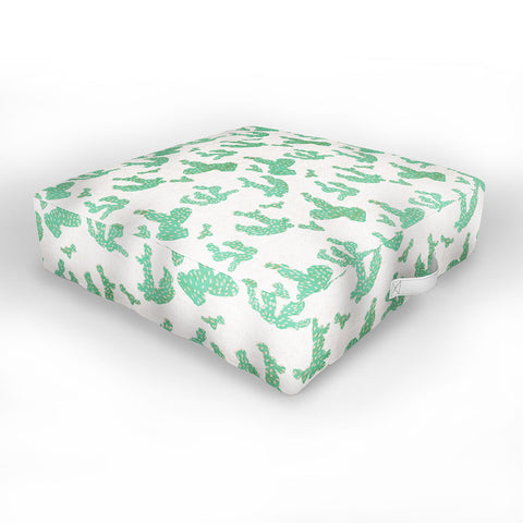 Holli Zollinger FRENCH LINEN SEDONA CACTUS Outdoor Floor Cushion