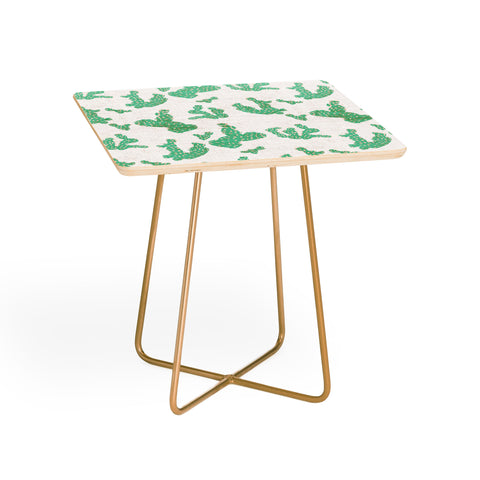Holli Zollinger FRENCH LINEN SEDONA CACTUS Side Table