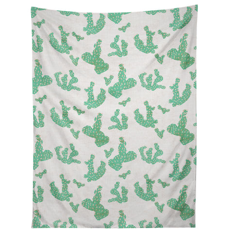 Holli Zollinger FRENCH LINEN SEDONA CACTUS Tapestry