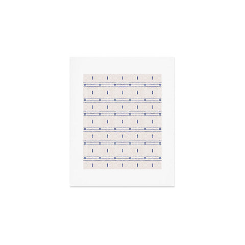 Holli Zollinger FRENCH LINEN STRIPE Art Print