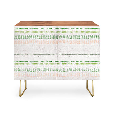 Holli Zollinger FRENCH LINEN STRIPE BLUSH Credenza