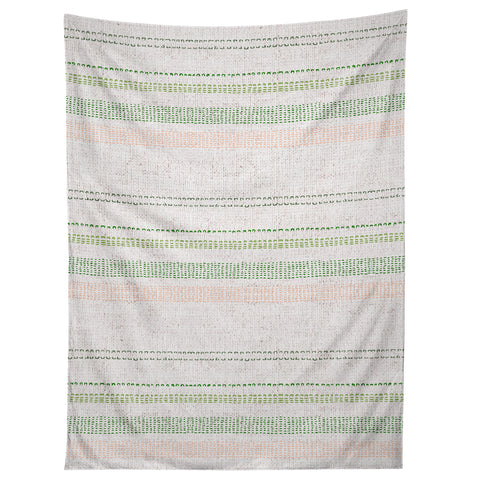 Holli Zollinger FRENCH LINEN STRIPE BLUSH Tapestry