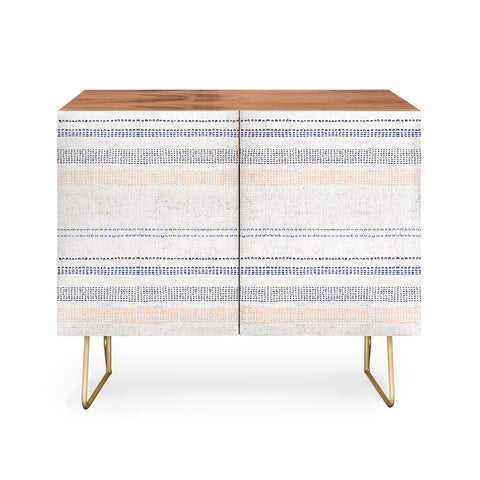 Holli Zollinger FRENCH LINEN STRIPE NAVY Credenza