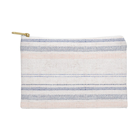 Holli Zollinger FRENCH LINEN STRIPE NAVY Pouch